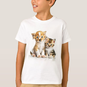 Good Friends Puppy And Kitten T-Shirt