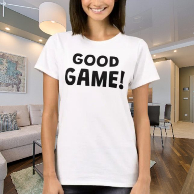 Good Game! | Bold Gamer Victory Typography Tee (Creator Uploaded)