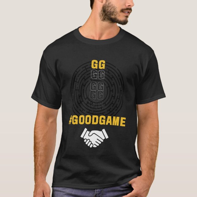 Good Game GG Gamer Gaming Pullover Hoodie (Front)