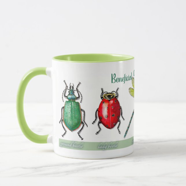 GOOD GARDEN BUGS BY TRISTAN BERLUND  MUG (Left)