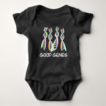 Good Genes DNA STEM clothing for baby shower