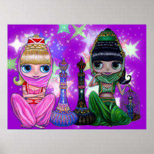 Good Genie/ Bad Genie Poster