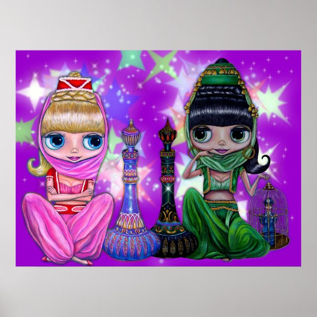 Good Genie/ Bad Genie Poster (Front)