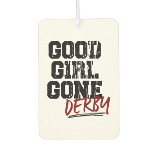 Good Girl Gone Derby Roller Skating  Car Air Freshener