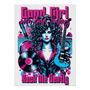 Good Girl with Bad Timing - Rock me Gently Poster