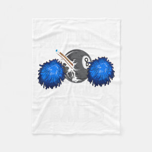 Good Girls D Girls Pool Player Billiards Funny Fleece Blanket