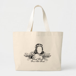 Good Girls Don't Get Fired Large Tote Bag