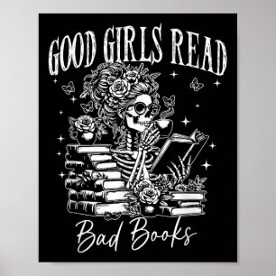 Good Girls Read Bad Books, Funny Smut Reader Dark  Poster