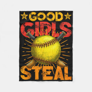 Good Girls Steal Fleece Blanket