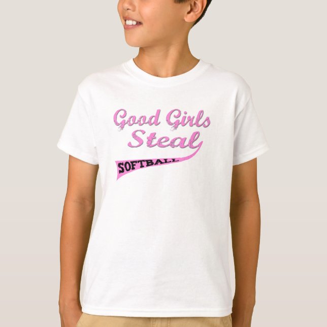 Good Girls Steal (Pink urban) T-Shirt (Front)