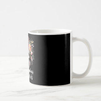 Good grandmas say bad words watercolor floral coffee mug