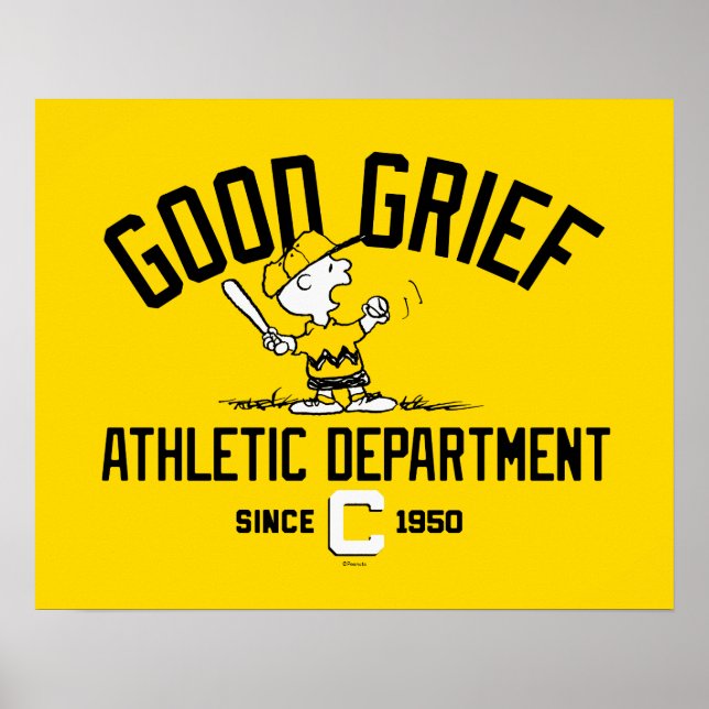 Good Grief Athletic Department Poster (Front)