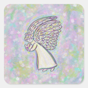 Good Guardian Angel Art Custom Sticker Decals