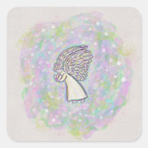 Good Guardian Angel Art Custom Sticker Decals