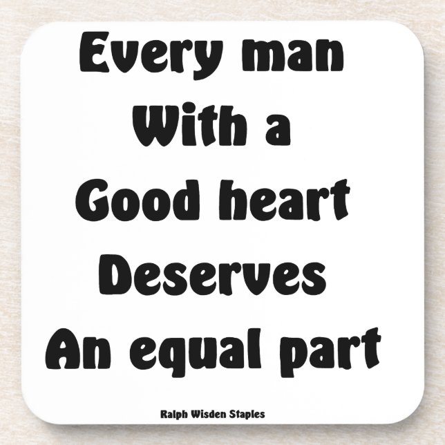 Good heart coaster (Front)