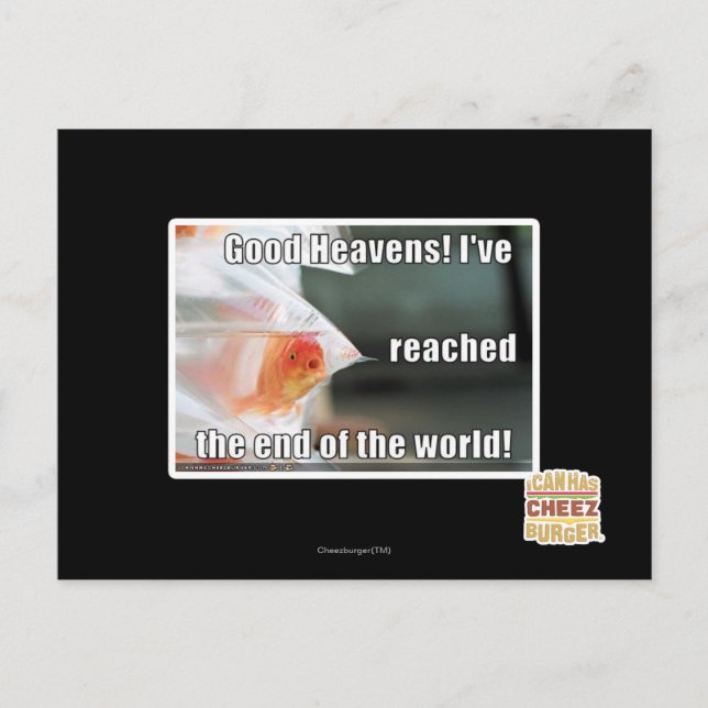 Good Heavens! Postcard (Front)