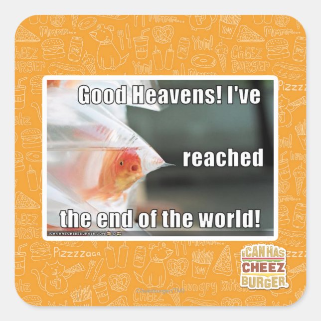 Good Heavens! Square Sticker (Front)