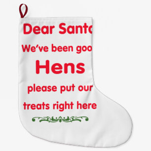 good hens large christmas stocking