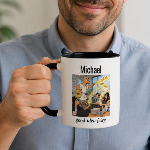 Good Idea Fairy CoWorker Funny Personalised Coffee Mug