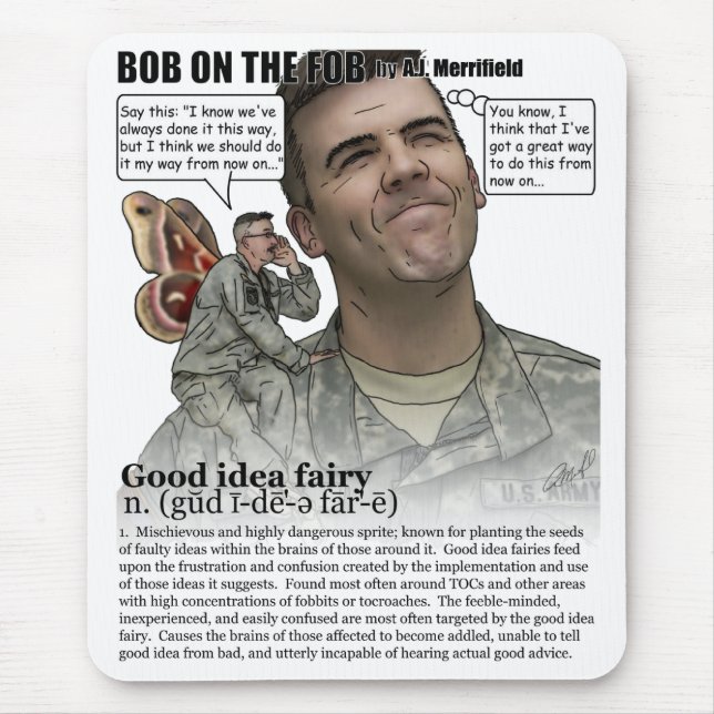 Good Idea Fairy mousepad (Front)