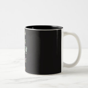 good ideas GLOW in the dark Two-Tone Coffee Mug