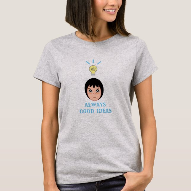 Good Ideas Light Bulb T-Shirt (Front)
