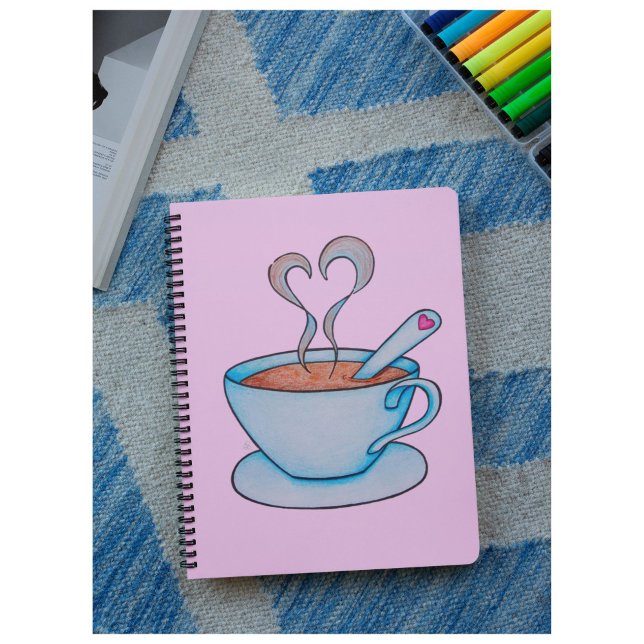 Good Ideas Start with Coffee! Customisable Notebook (Good Ideas Start with Coffee!)