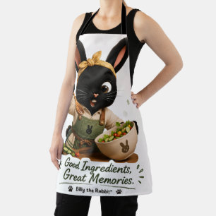Good Ingredients, Great Memories Bunny Sticker Apron