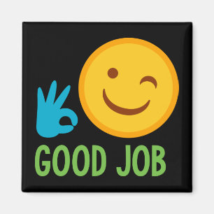 Good Job Emoji Magnet