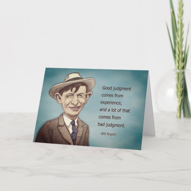 Good Judgement Get Well Card (Front)