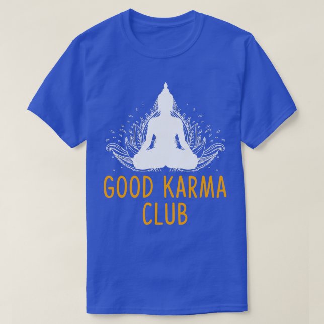 Good Karma Club Yoga T-Shirt (Design Front)
