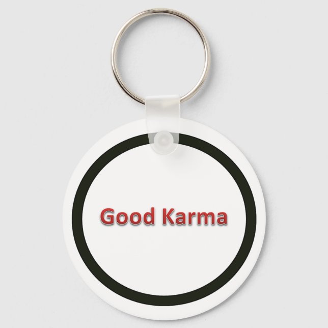 Good Karma Keychain (Front)