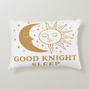 Good Knight Sleep Celestial Pillow – Moon, Sun & S