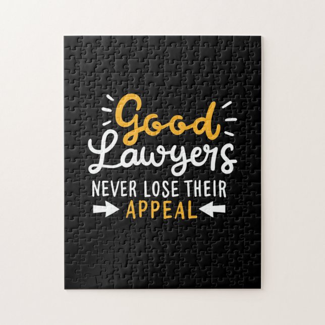 Good Lawyers Never Lose Their Appeal Jigsaw Puzzle (Vertical)