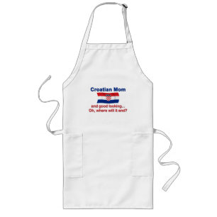 Good Looking Croatian Mum Long Apron