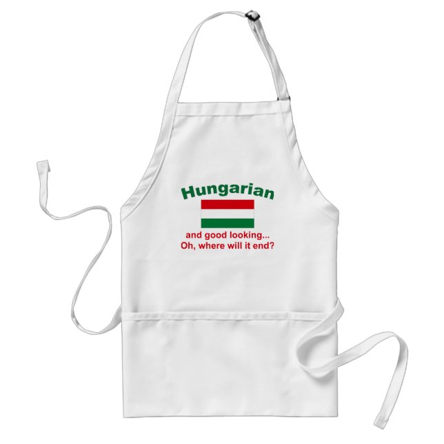Good Looking Hungarian Standard Apron (Front)
