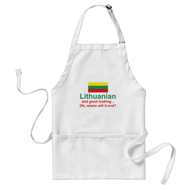 Good Looking Lithuanian Standard Apron (Front)