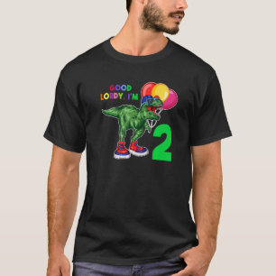 Good Lordy I'm 2 2nd Birthday Boy's Birthday T-Shirt