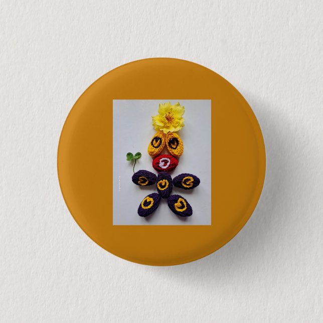 Good Luck 3 Cm Round Badge (Front)