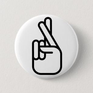 Good Luck 6 Cm Round Badge