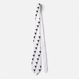 Good luck black Cat Tie