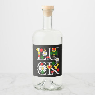 Good Luck Bottle Label