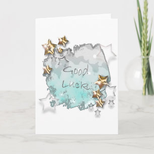 Good Luck Card - Lucky Stars