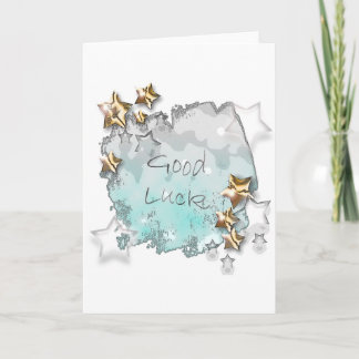 Good Luck Card - Lucky Stars