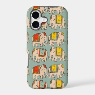 Good luck circus elephants cute elephant pattern