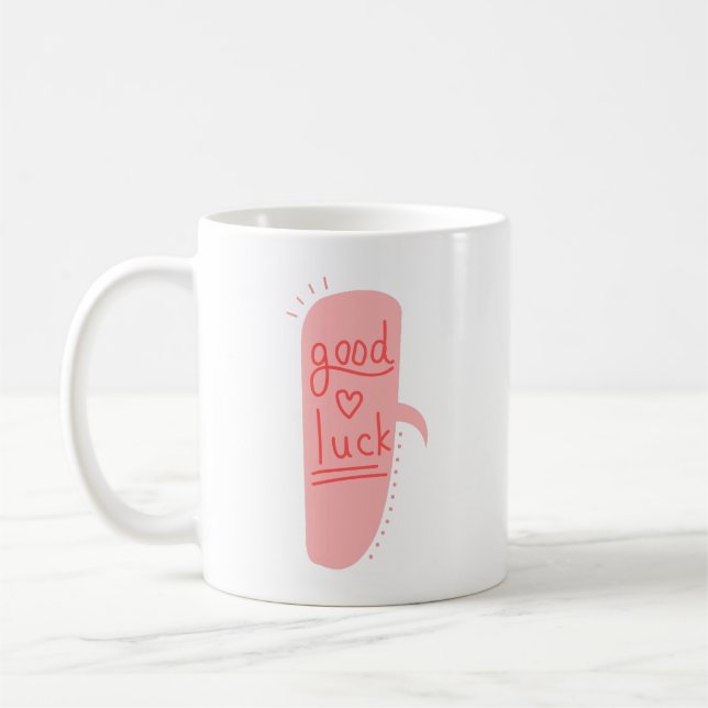 Good Luck  Coffee Mug (Left)