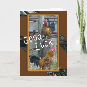Good Luck-customise Card
