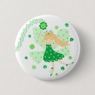 Good Luck Fairy 6 Cm Round Badge