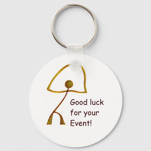 Good Luck for Special Event Key Ring (Front)