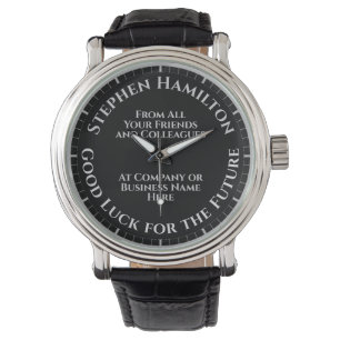 Good Luck for the Future Leaving Gift Watch